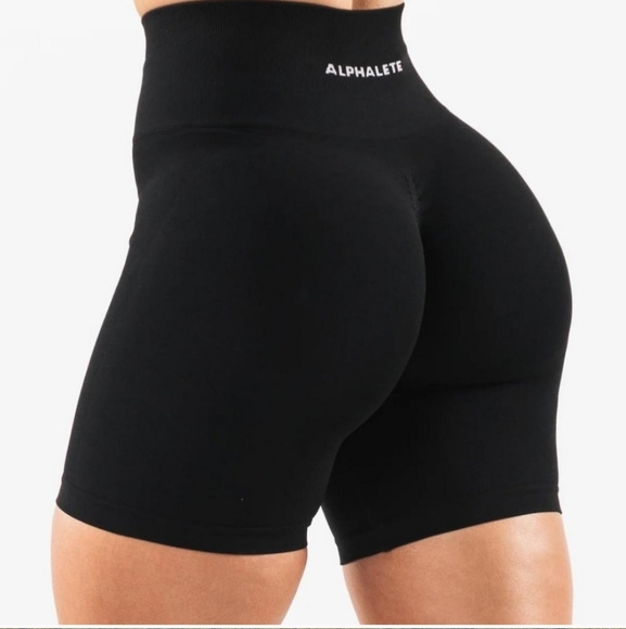 Alphalete Amplify Black Shorts Size Small - Picture 11 of 12